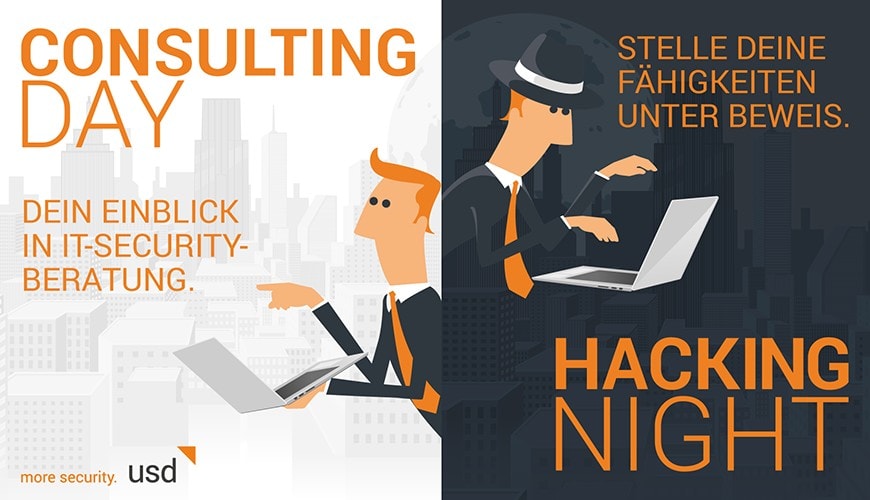 usd Consulting Day & usd Hacking Night 2018. Für Studierende.