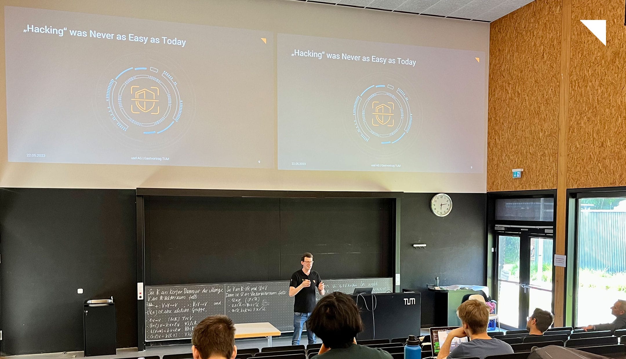 Technical Security Analysis and Penetration Testing: usd AG Visits Technical University of Munich for Guest Lecture