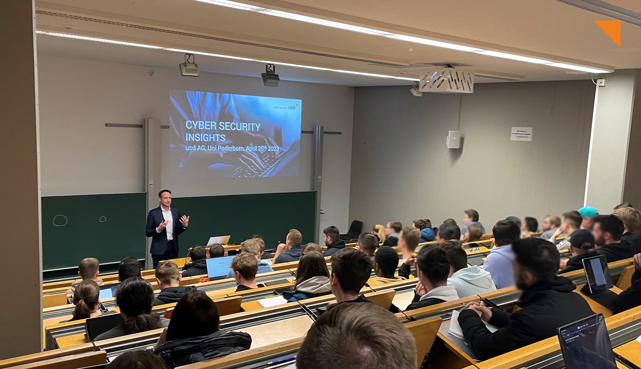 Cyber Security Insights: usd AG hält Gastvorlesung an der Universität Paderborn