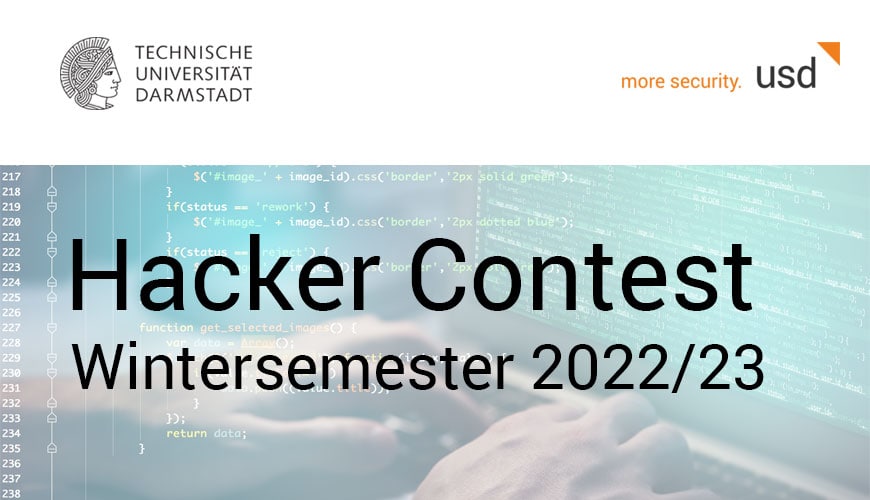 Hacker Contest Wintersemester 2022/2023 – Unsere Lehrveranstaltung mit konkretem Beitrag für mehr Sicherheit in der Praxis 